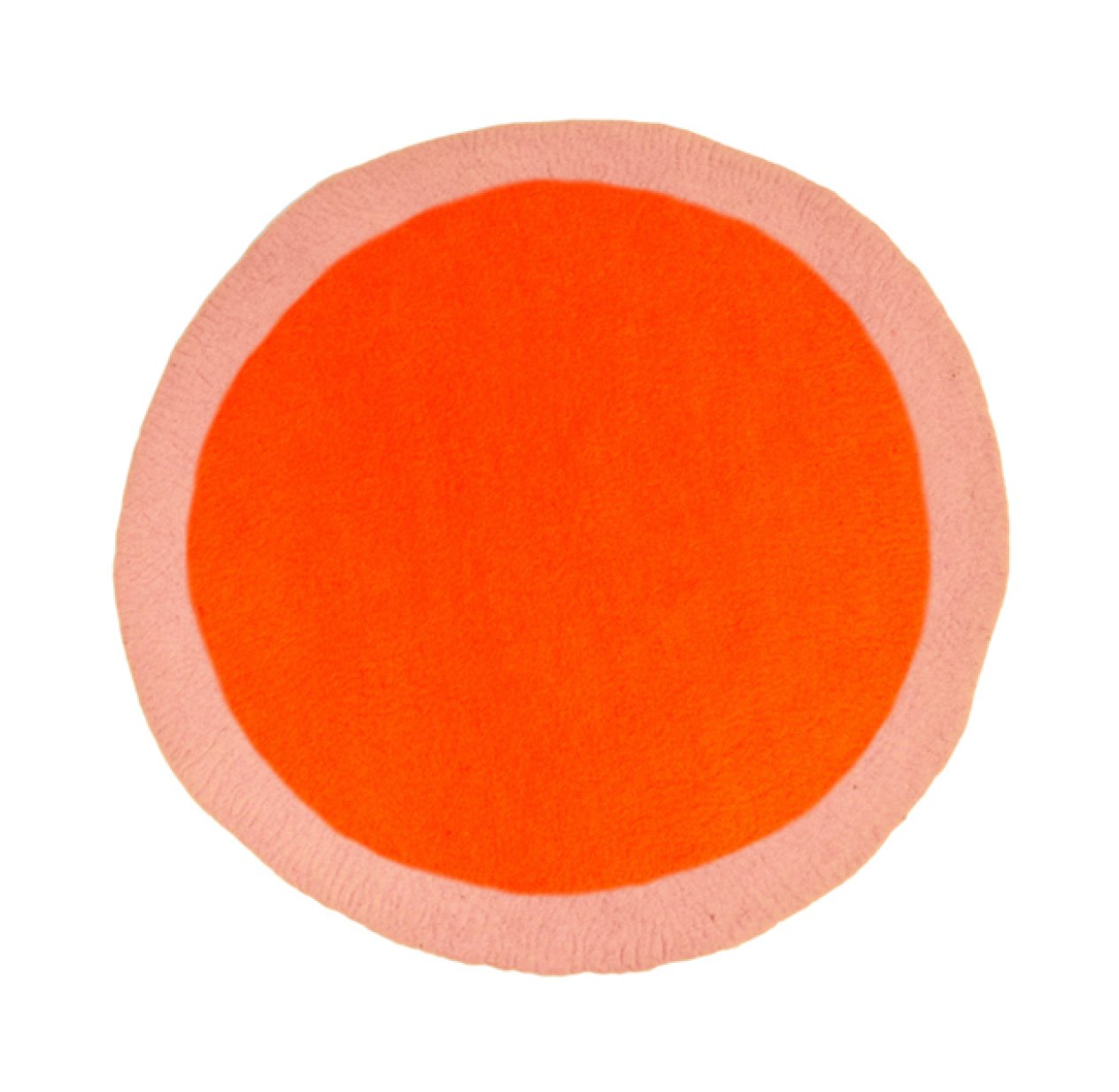 Tapis Lumbini 120 cm - orange/rose